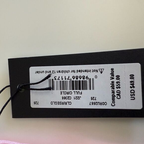 Kate Spade New York Rose Gold Circle of Love Adjustable Bracelet NWT - Picture 4 of 5